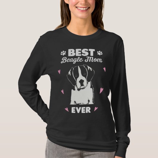 Best Beagle Mom Beagle Dog Love T-shirt (Voorkant)