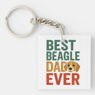 Best Beagle Pap Ever Sleutelhanger