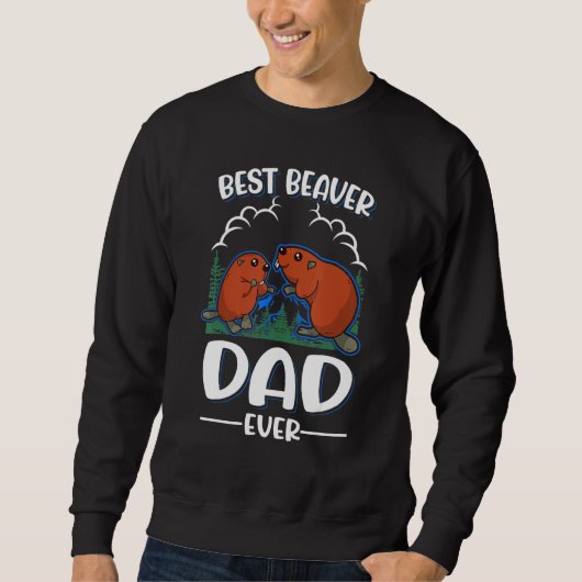 Best Beaver Pap Ever Trui (Voorkant)