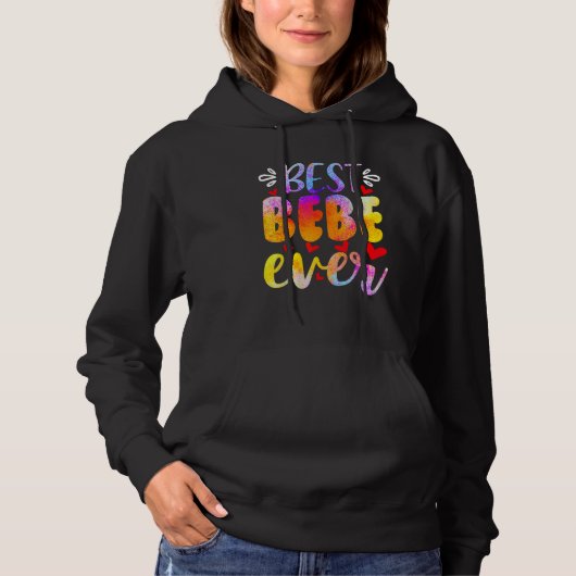 Best Bebe Ever Moederdag Hoodie (Voorkant)