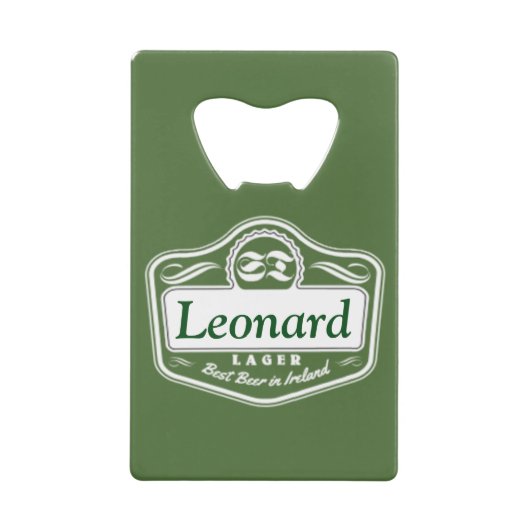 Best Beer Magnet Creditkaart Flessenopener (Voorkant)