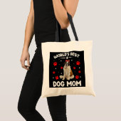 Best Bernard Dog Mam Funny Moederdag ter wereld Tote Bag (Voorkant (product))