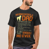 Best Bernedole Dad Ever Fathers Vaderdag Gif T-shirt (Voorkant)