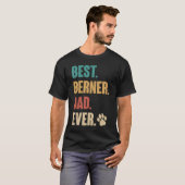 Best Berner Pap Ever Bernese Mountain Dog T-shirt (Voorkant volledig)