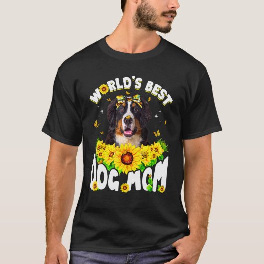 Best Bernese Mountain Dog Mam's Da T-shirt (Voorkant)