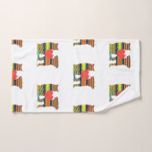 Best bevriende honden en katten bad handdoek (Handdoek)