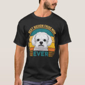 Best Bichon Frise Mam Ever T-shirt (Voorkant)