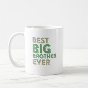 Best Big Brother Bro Ever Ouder Sbling Funny Gift Koffiemok
