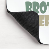 Best Big Brother Ever Ouder Verwant Teenager Gift Muismat (Hoek)