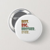 Best Big Brother Ever Ouder Verwant Teenager Gift Ronde Button 5,7 Cm (Voorkant /achterkant)