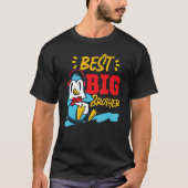 Best Big Brother Gaming Penguin T-shirt (Voorkant)