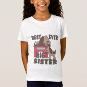 Best Big Sister Ever/Doghouse T-shirt (Voorkant)