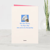 Best Birthday Ever Llama Kaart (Achterkant)