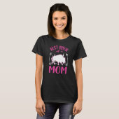 Best Bison Mom Ever Buffalo   T-shirt (Voorkant volledig)