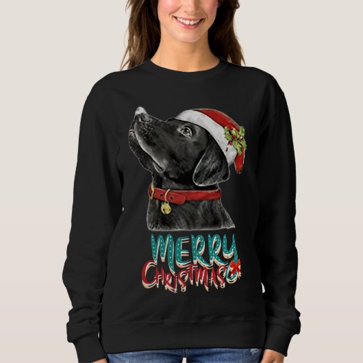 Best Black Labrador For Christmas Trui (Voorkant)