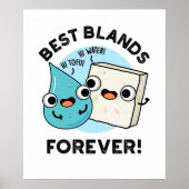 Best Blands Forever Funny BFF Pun Poster (Voorkant)