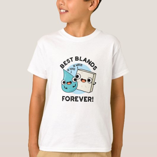 Best Blands Forever Funny BFF Pun T-shirt (Voorkant)