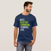 Best Bluetick Coonhound Grandma Ever Hondenliefheb T-shirt (Voorkant volledig)