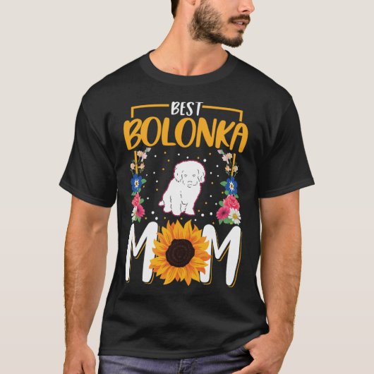 Best Bolonka Mom Ever T-shirt (Voorkant)