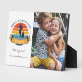 Best bonus Dad by Par Retro Golf Fathers Day Foto Fotoplaat (Zijkant)