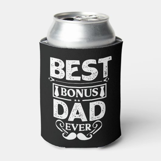 Best Bonus Dad Ever Blikjeskoeler (Blikje Voorkant)