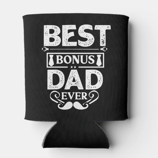 Best Bonus Dad Ever Blikjeskoeler (Achterkant)