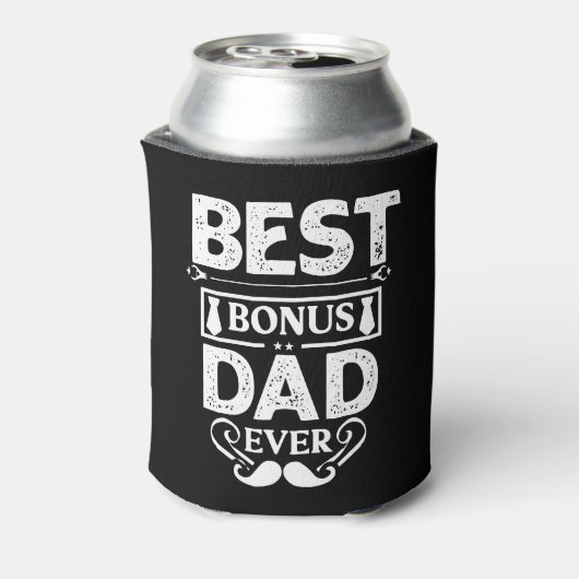 Best Bonus Dad Ever Blikjeskoeler (Blikje Achterkant)