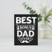 Best Bonus Dad Ever Briefkaart (Staand voorkant)