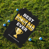 Best Bonus Dad Ever Golf Towel Golfhanddoek