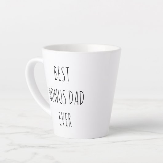Best Bonus Dad Ever Latte Mok (Linkerhoek)