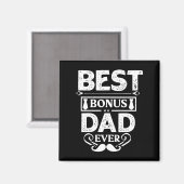 Best Bonus Dad Ever Magneet (Voorkant / Achterkant)