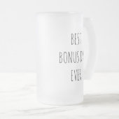 Best Bonus Dad Ever Matglas Bierpul (Voorkant rechts)