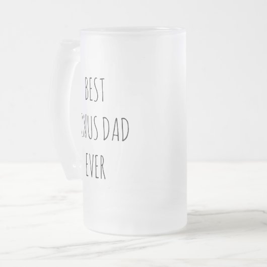 Best Bonus Dad Ever Matglas Bierpul (Voorkant links)