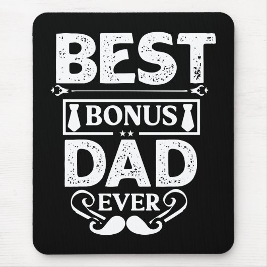 Best Bonus Dad Ever Muismat (Voorkant)