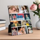 Best Bonus Dad Ever Photo Collage Vaderdag Fotoplaat