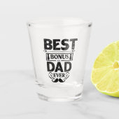 Best Bonus Dad Ever Shot Glas (Voorkant)