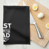 Best Bonus Dad Ever Theedoek (Quarter Fold)