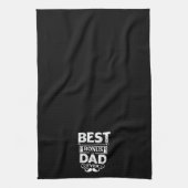Best Bonus Dad Ever Theedoek (Verticaal)