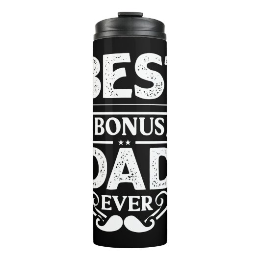 Best Bonus Dad Ever Thermosbeker (Voorkant)
