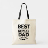 Best Bonus Dad Ever Tote Bag (Achterkant)