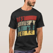 Best Bonus Dad Ever Vaderdag T-shirt (Voorkant)