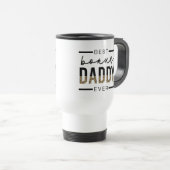 Best Bonus Dad Oover leopard Typography Reisbeker (Voorkant rechts)