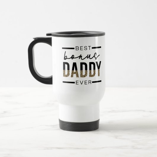Best Bonus Dad Oover leopard Typography Reisbeker (Links)