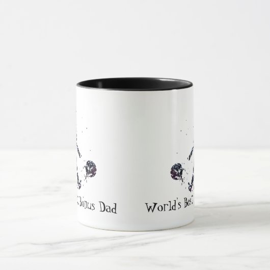 Best Bonus Dad Quote van de voetbalspeler Mok (Midden)