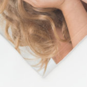 Best Bonus Dad Stepfather Photo Fleece Blanket (Hoek)