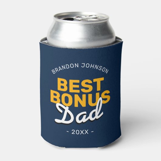 Best Bonus Dad Vaderdag Blikjeskoeler (Blikje Voorkant)