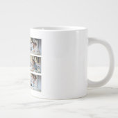 Best Bonus Mam Ever Moederdag 3 Foto Collage Grote Koffiekop (Rechts)