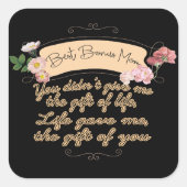 Best Bonus Mam Vierkante Sticker (Voorkant)