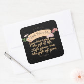 Best Bonus Mam Vierkante Sticker (Envelop)