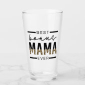 Best Bonus Mama Ever Gifts voor Stepmama Glas (Voorkant)